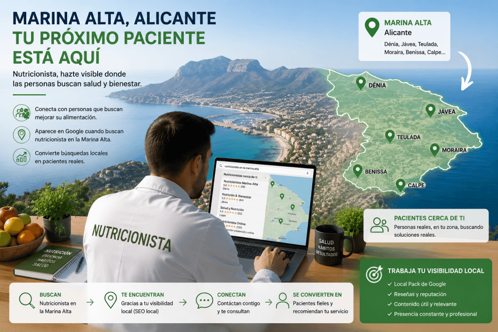 marketing digital para nutricionistas en la marina alta
