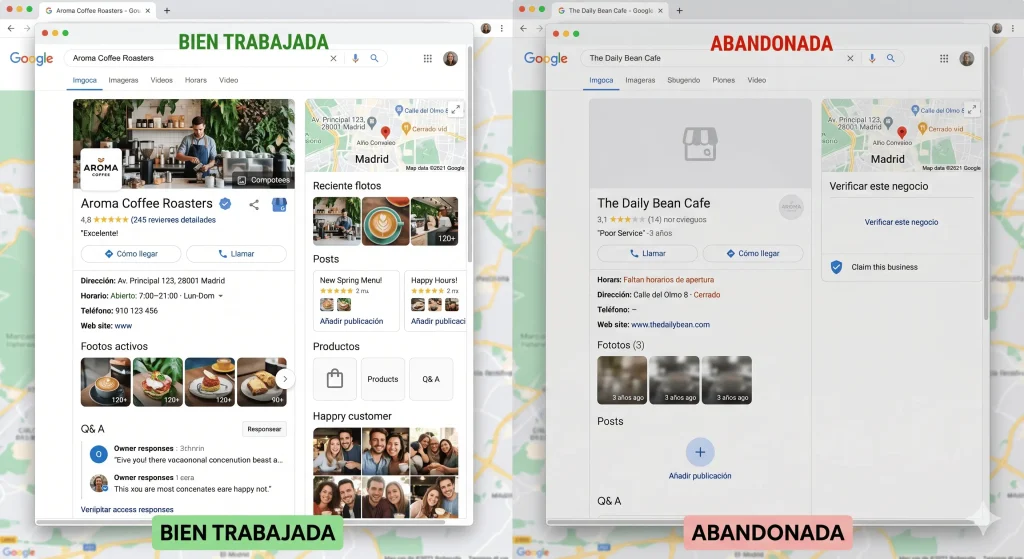 ficha google my buisness