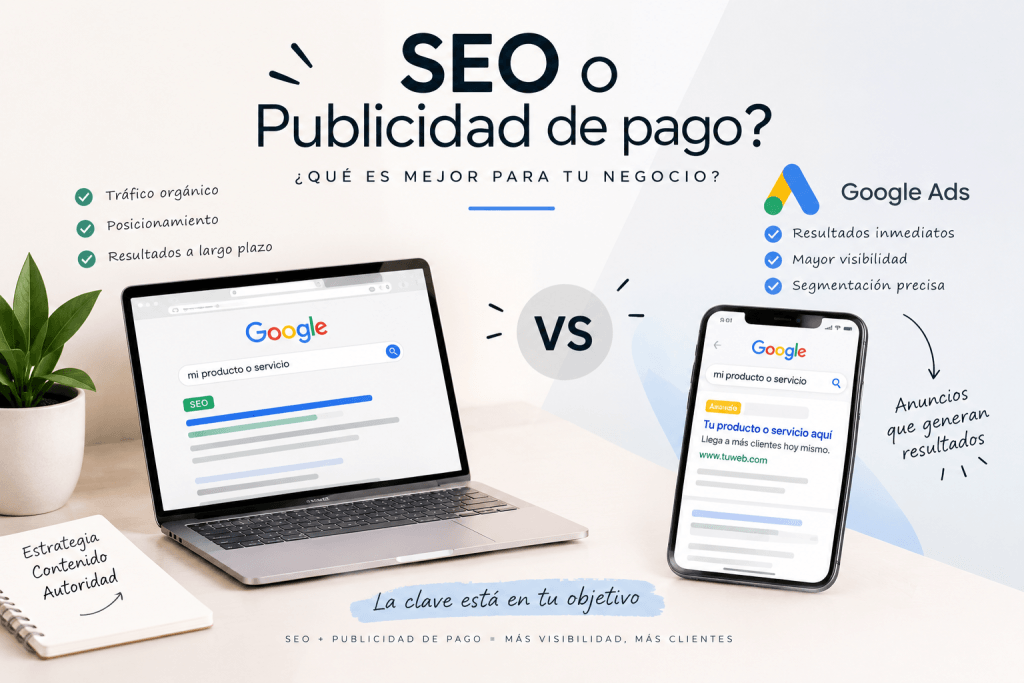 SEO o pubicidad de pago?